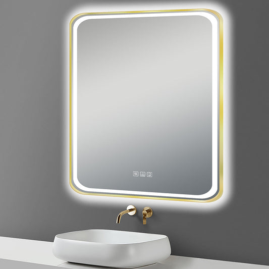 48" Miles Series LED Mirror (Brushed Gold)