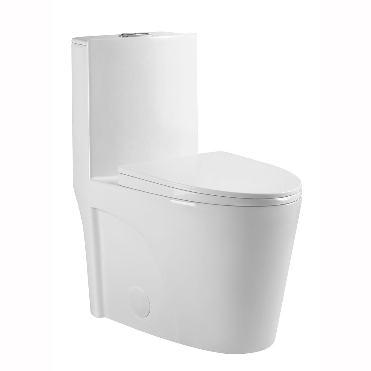 K-0382 One Piece 28" Toilet Dual Flush/ Powerful Flush 10 min installation - iStyle Bath