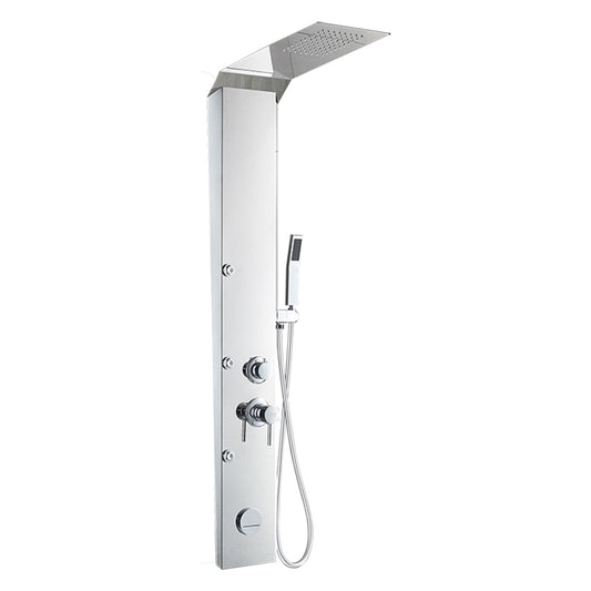 SP-5568 Stainless Steel Shower Panel (Chrome) - iStyle Bath