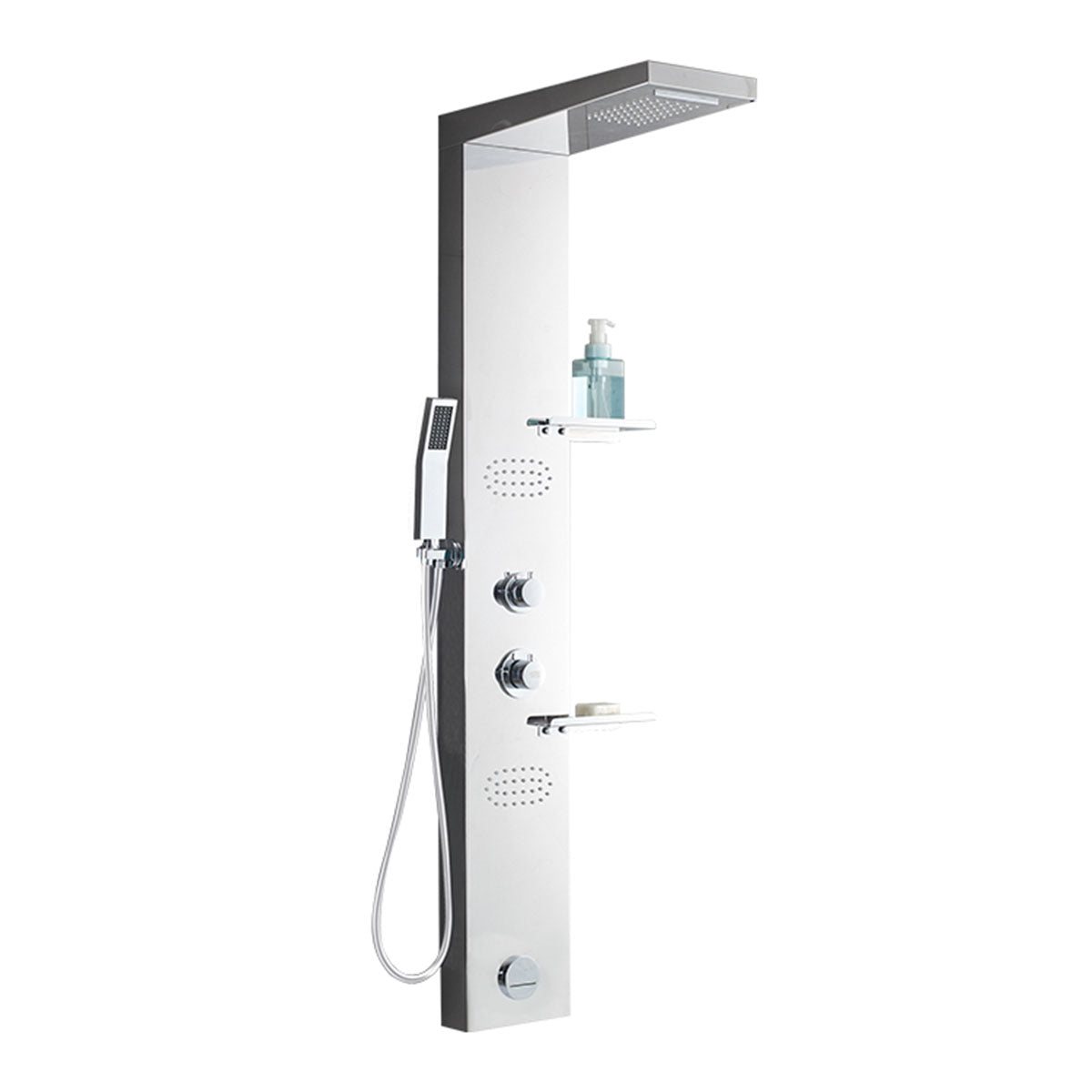 SP-5539 Stainless Steel Shower Panel (Chrome) - iStyle Bath