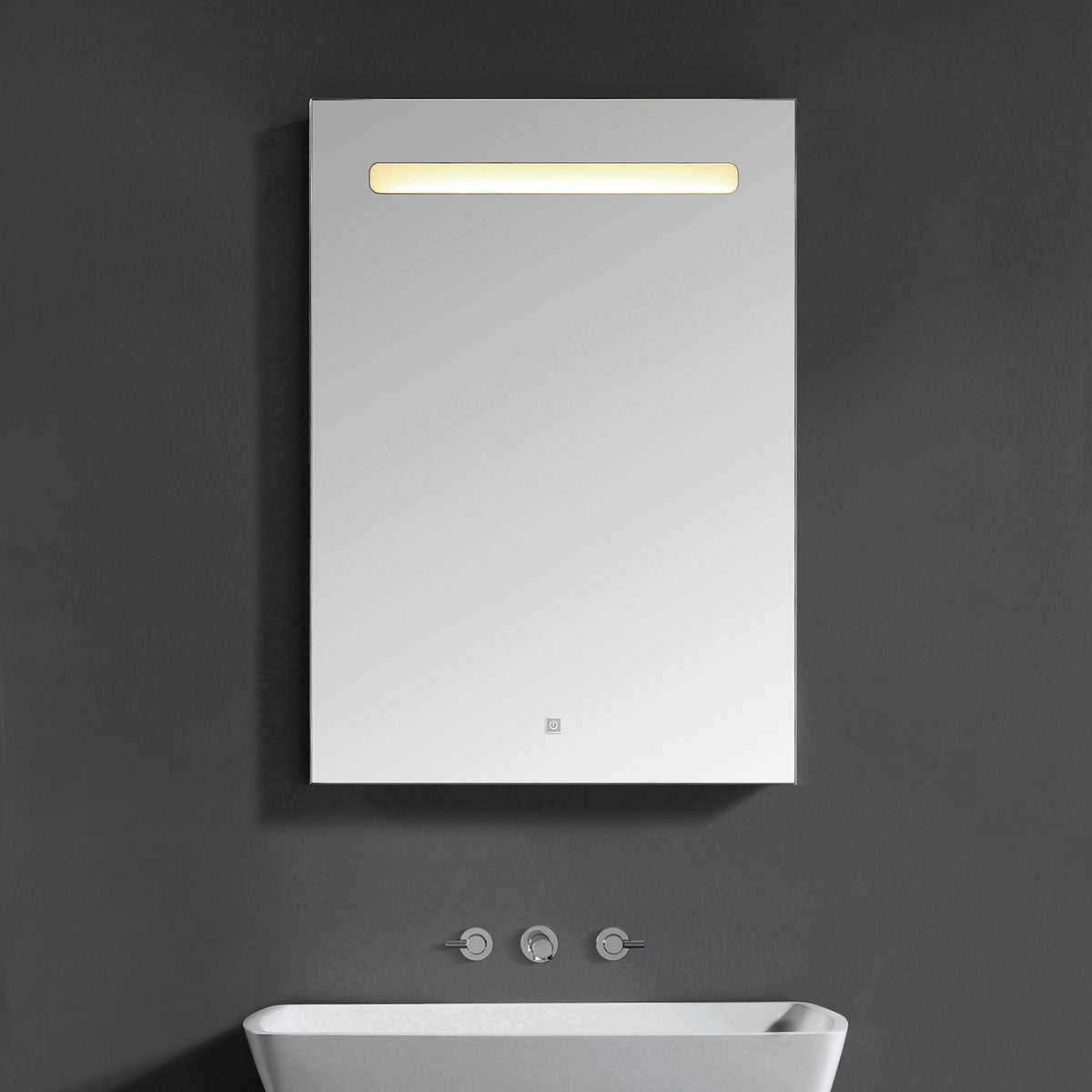 18 LED Aluminum Medicine Cabinet Surface Mount Recessed