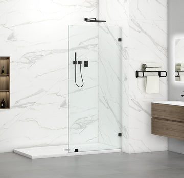 Fixed Screen Shower Door