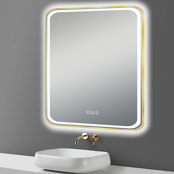 36" Miles Series LED Mirror (Brushed Gold)