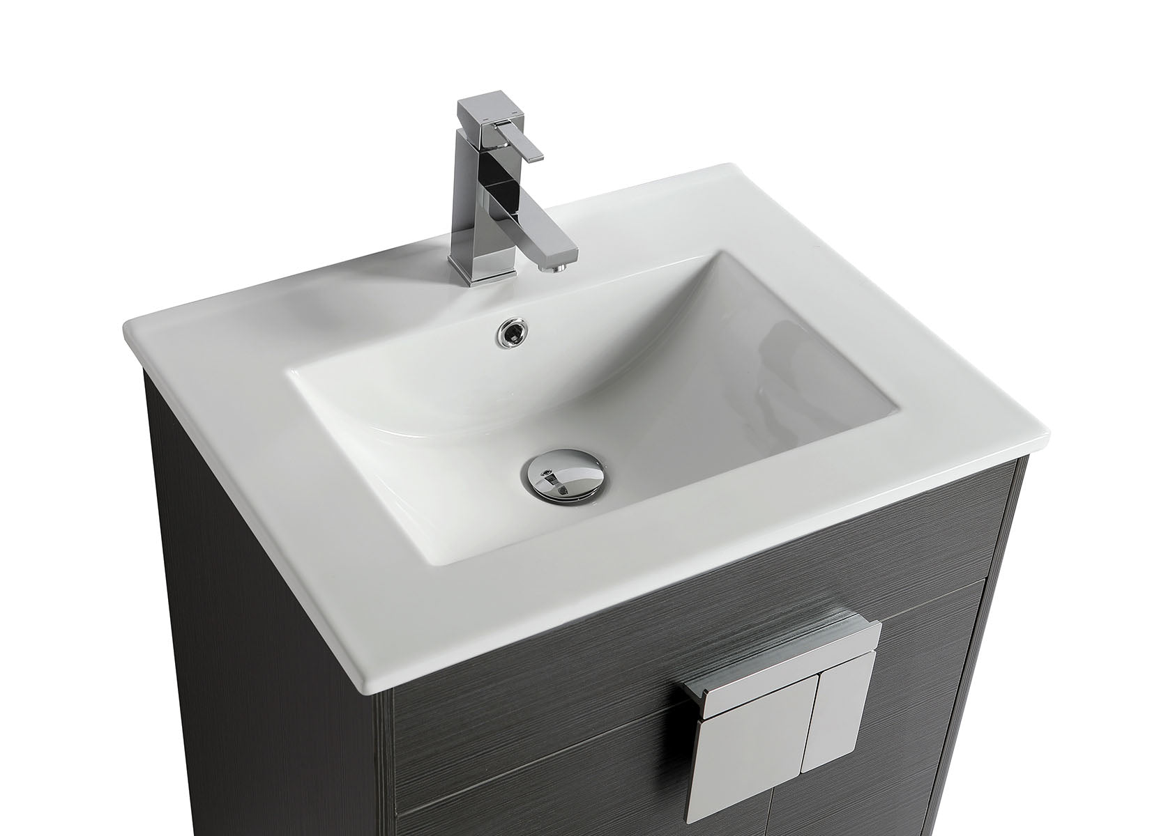 24 V9003 Vanity With Ceramic Sink Charcoal Grey   IMGL9931 