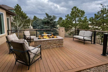 Outdoor Decking Teak Brown