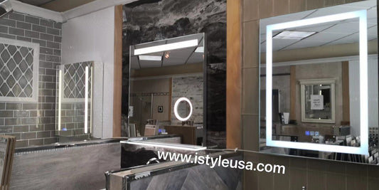 30" LED Mirror with shelve (0041 Series) **Final Sale**