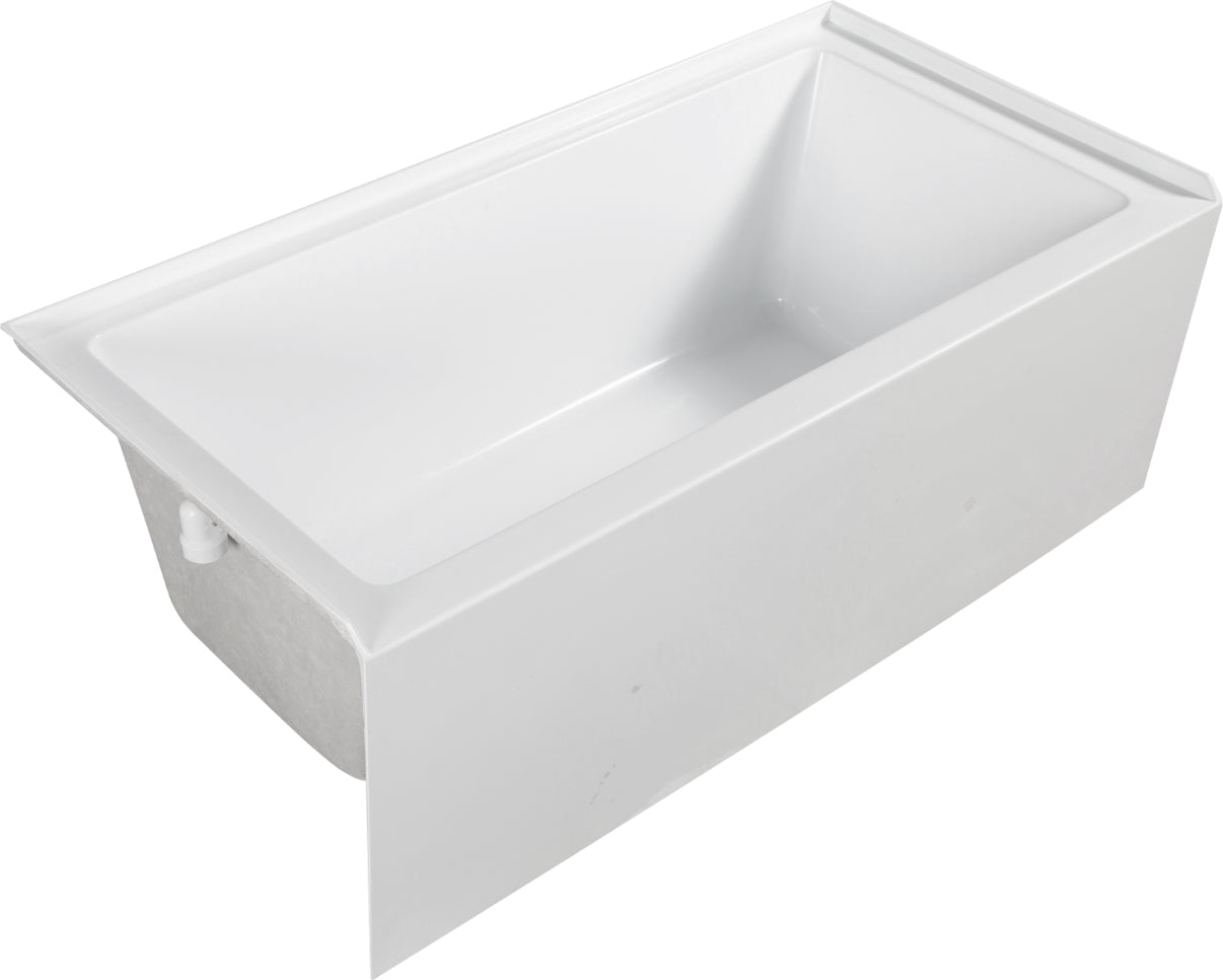 *NEW Soaking Tub-Series 800 Bathtub Three Wall Alcove Fiberglass 60"Wi
