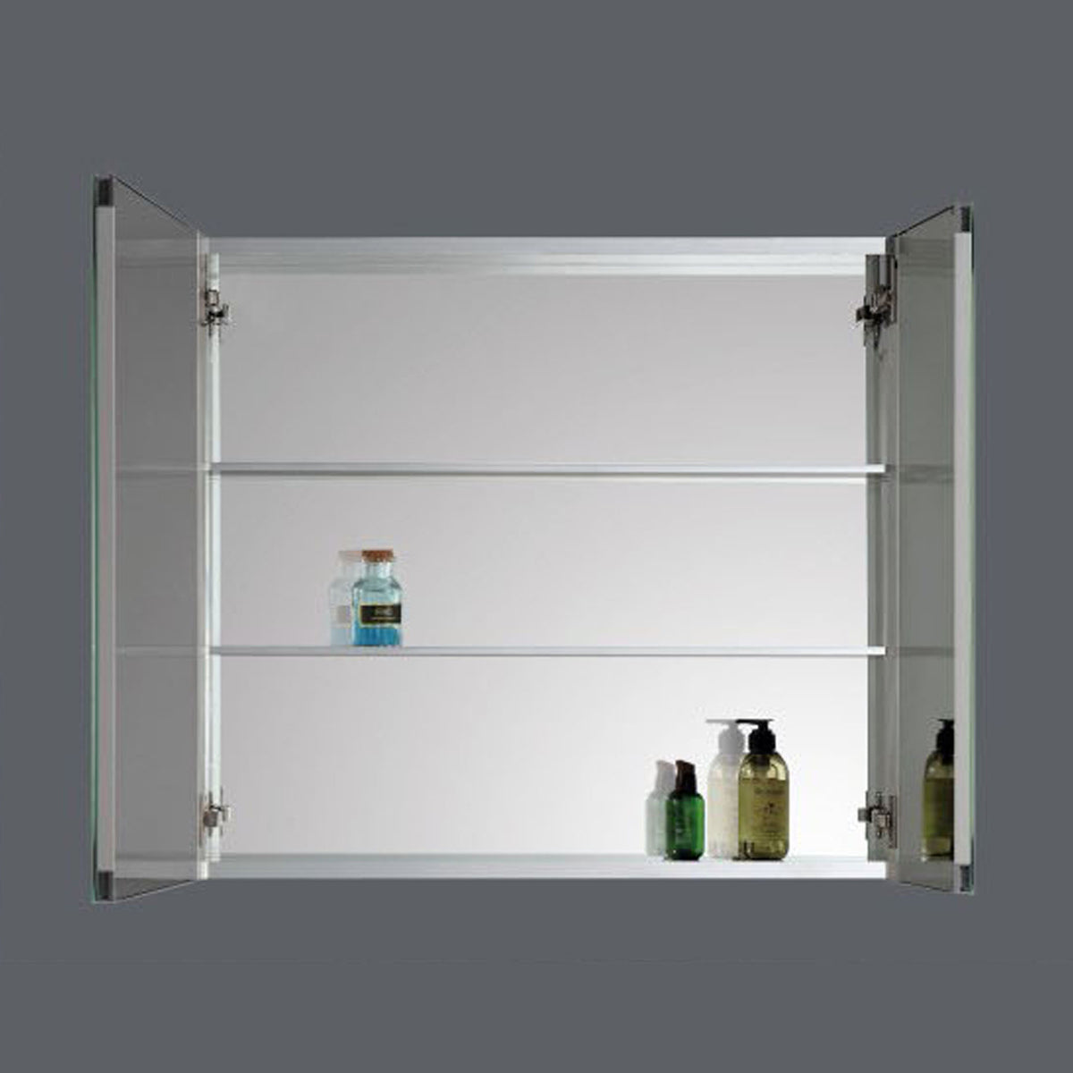 24" Aluminum Medicine Cabinet AMC Series - iStyle Bath