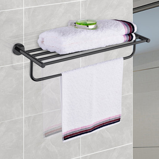 BTR24 Bath Towel Rack (Matte Black) - iStyle Bath