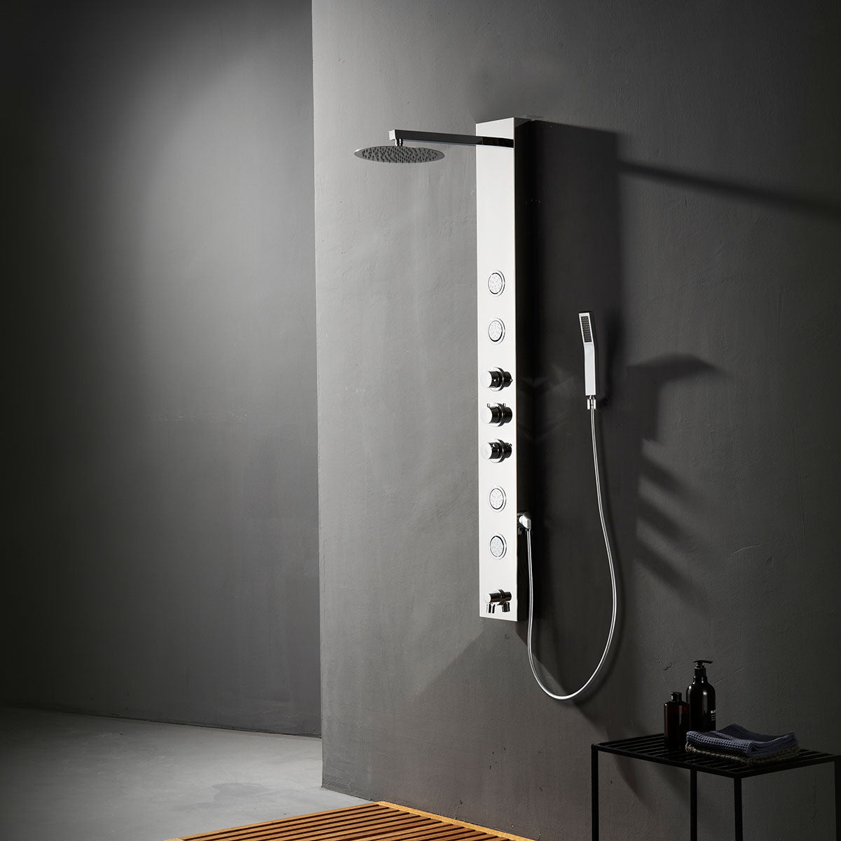 SP-5654C Stainless Steel Shower Panel (Chrome) - iStyle Bath