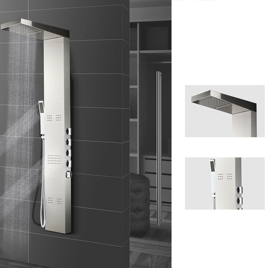 SP-5531 Stainless Steel Shower Panel (Brushed Nickel)