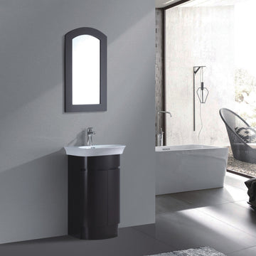 20" & 24" Vanity & Ceramic Sink (Espresso) V9020 Series - iStyle Bath