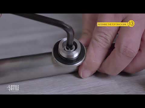 BR01 Joseph Frameless Single Sliding Shower Door with Klearteck Treatm